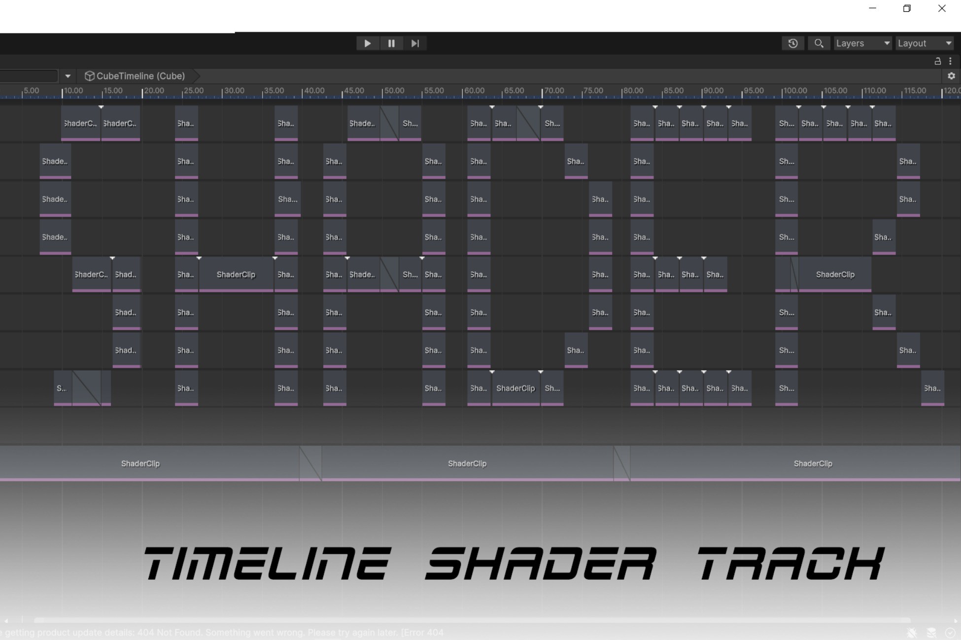 Timeline Shader Track 插件