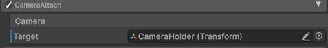 CameraAttachment设置