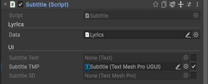 SubtitleTrack设置
